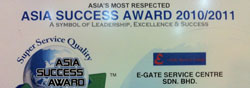 Asia Success Award 2010/2011